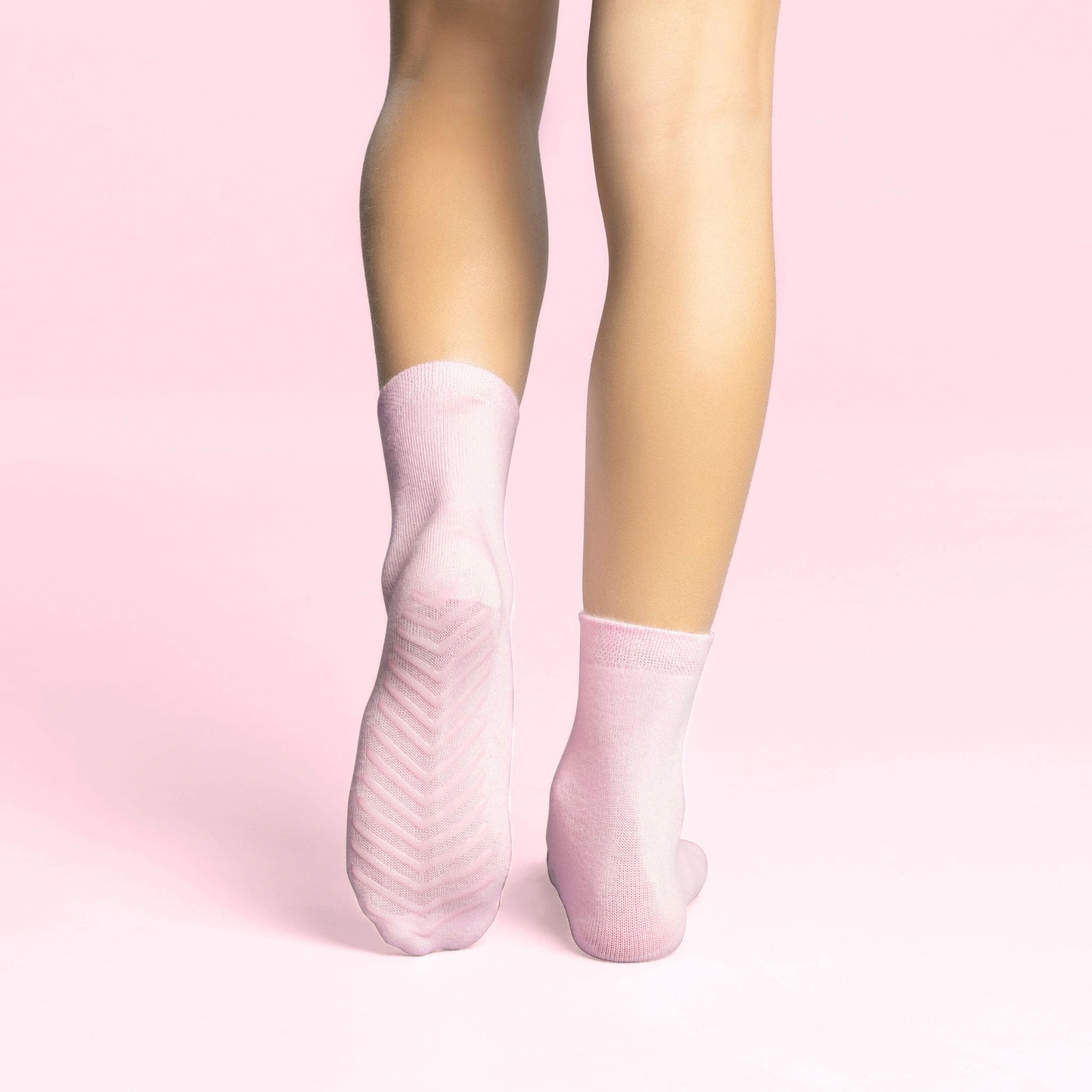 Little Grippers Crew Socks - 4 Cute Pairs for Tiny Feet!